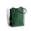 сумка с зелёной вставкой